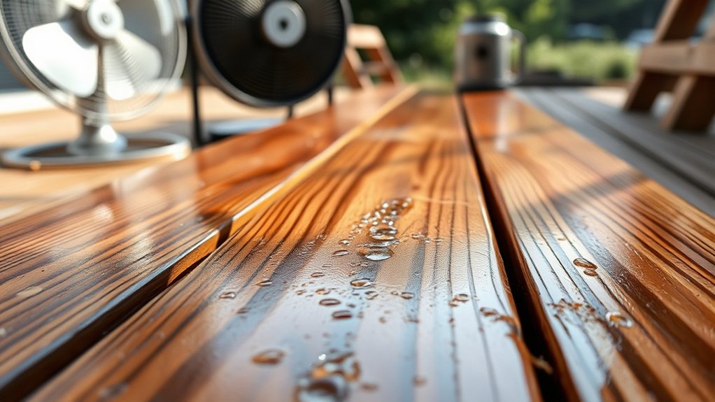 accelerate wood drying process