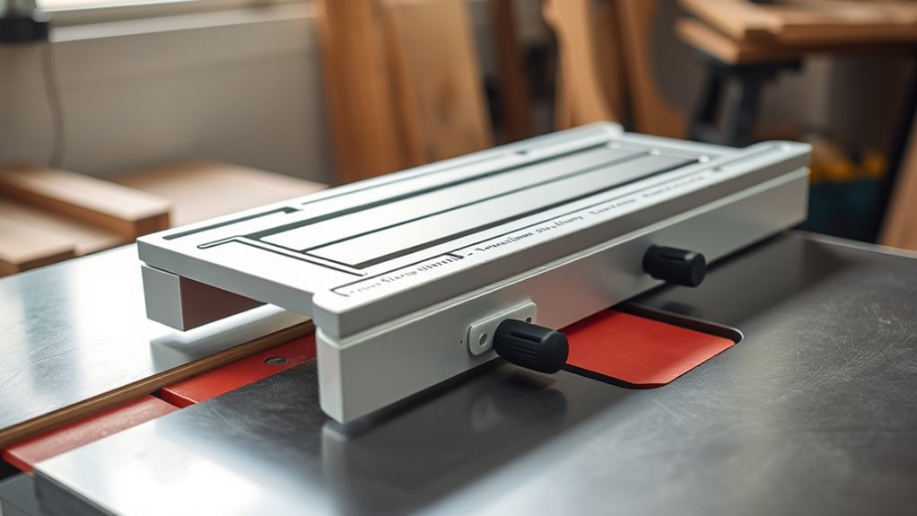 accurate safe adjustable miter sled