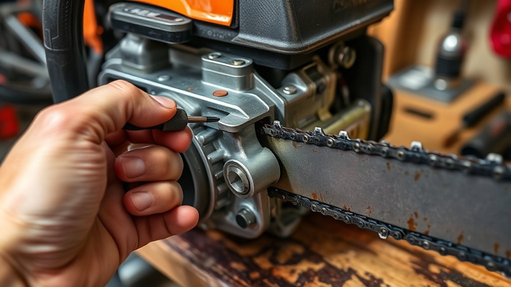 adjust carburetor for stability