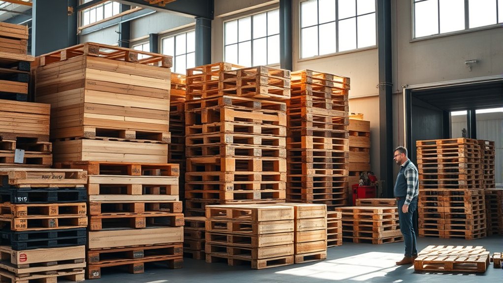 affordable new and refurbished pallets