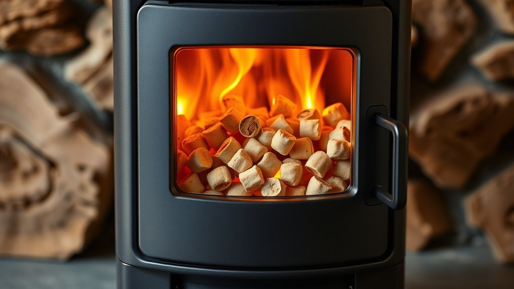 avoid burning wood pellets