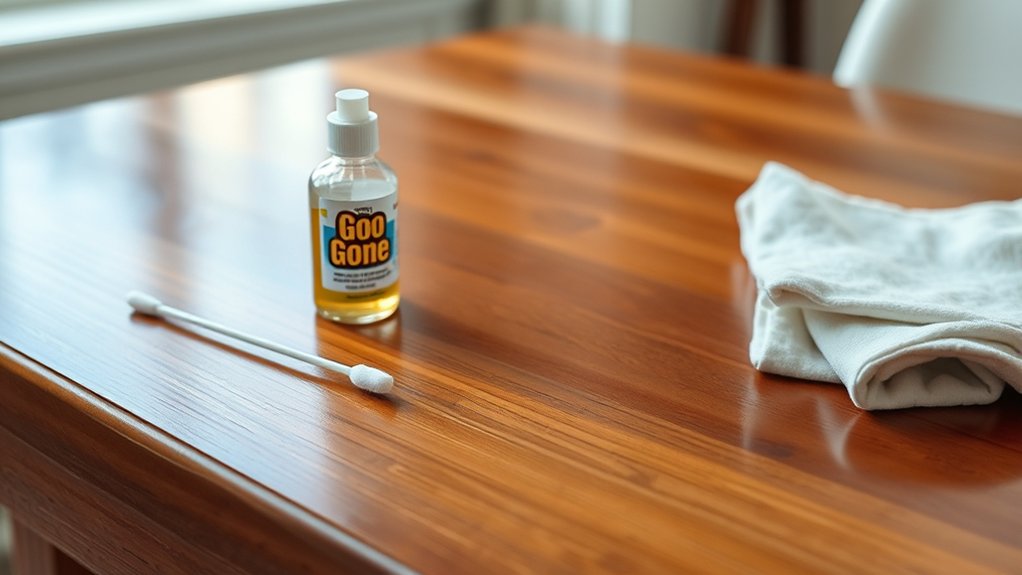 avoid goo gone on wood