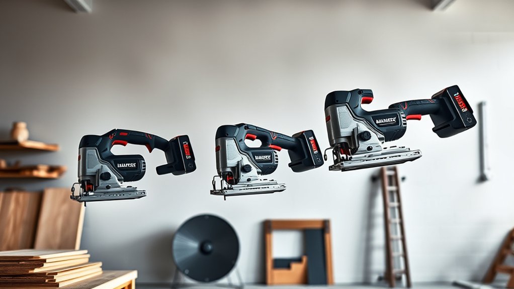 battery motor cuts angles