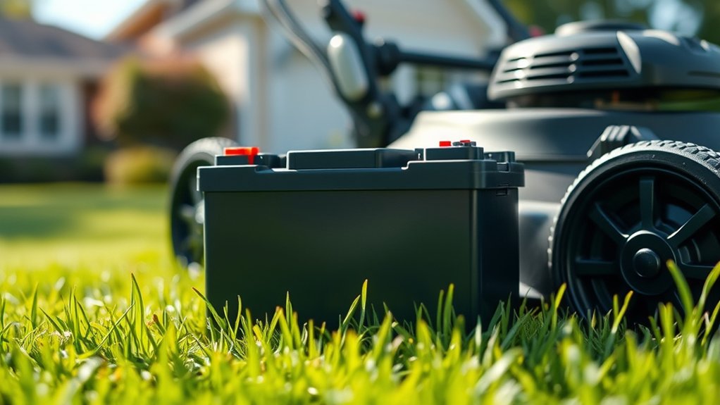 battery selection for mower
