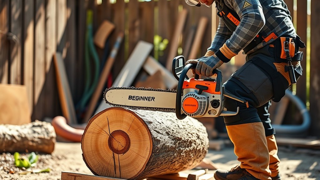 beginner friendly safe chainsaw selection