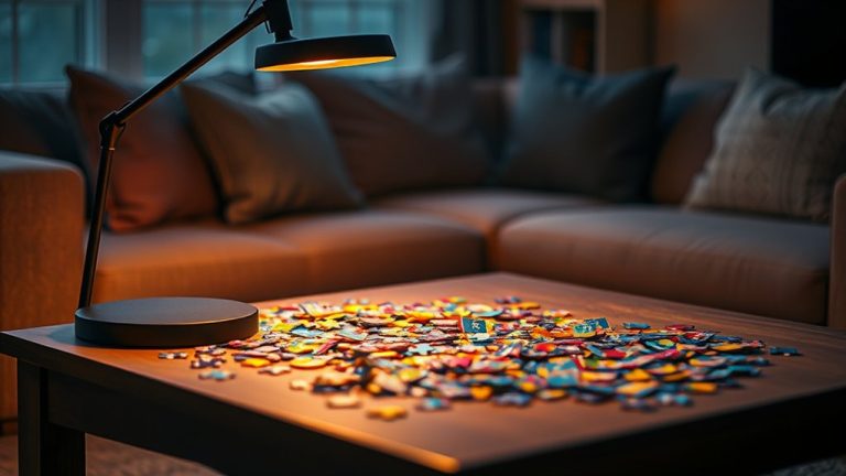 best floor lamps for puzzles