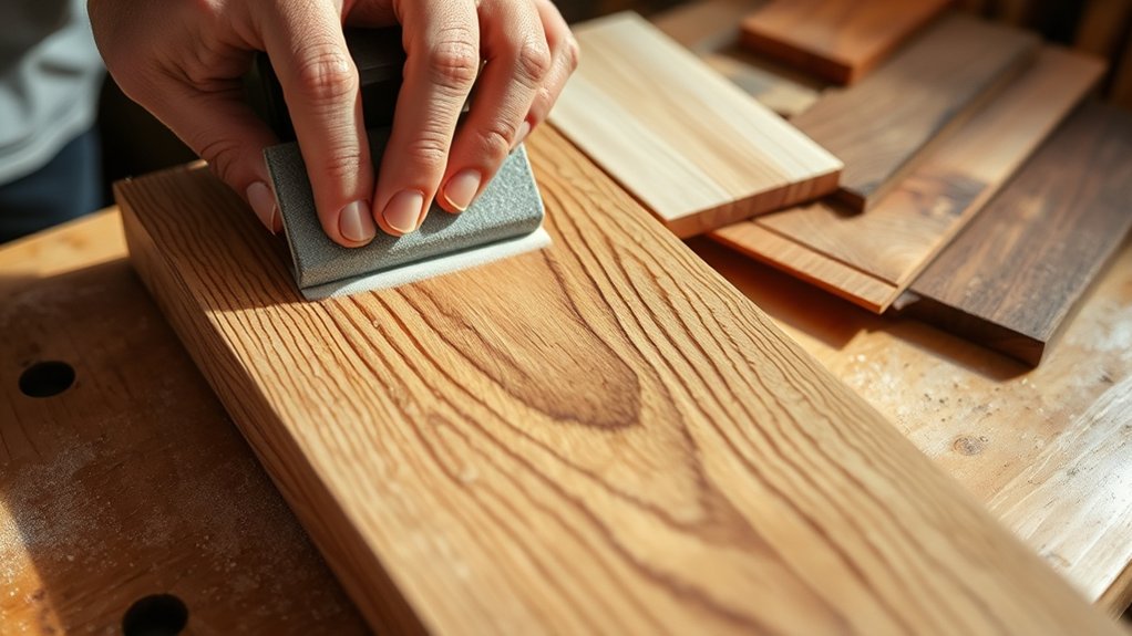 best woods for wet sanding