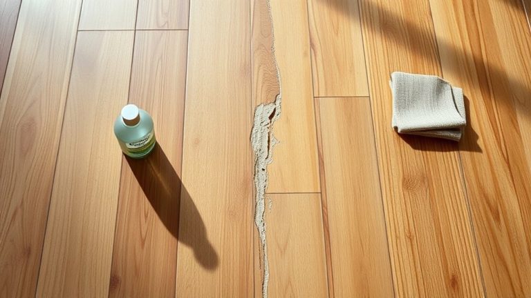bleach risks for wood floors
