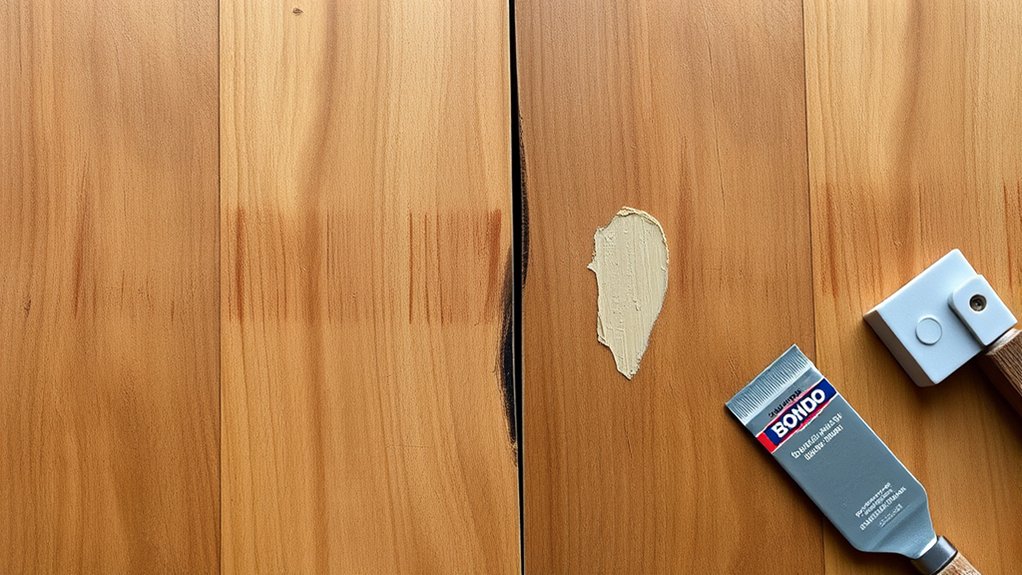 bondo versus wood fillers