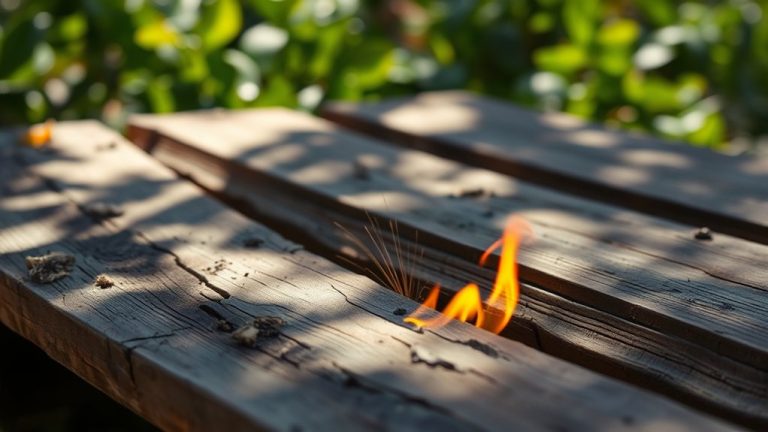 burning pallet wood safely