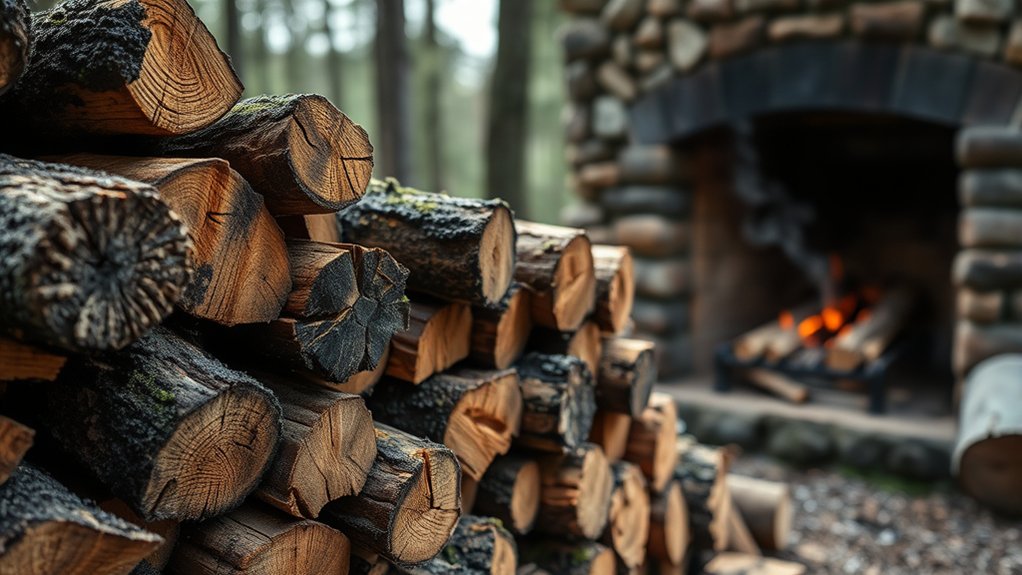 burning rotten wood safety