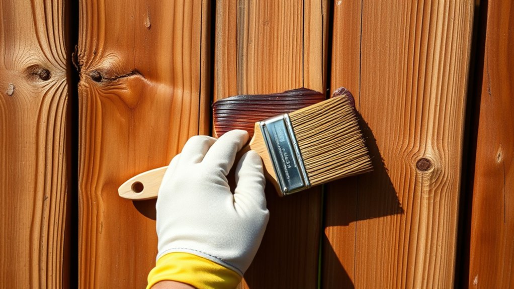 cedar stain maintenance tips