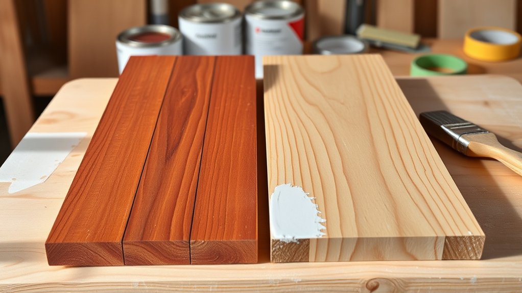 cedar wood paint protection