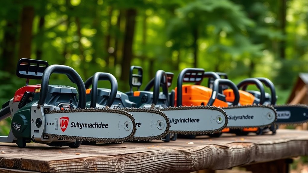chainsaw brand selection criteria