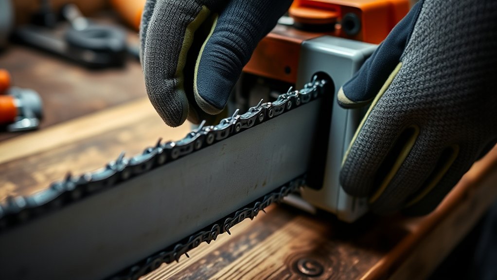 chainsaw chain installation guide