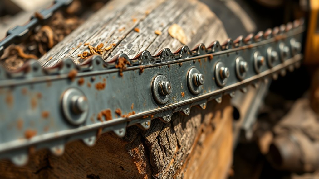 chainsaw chain lifespan management