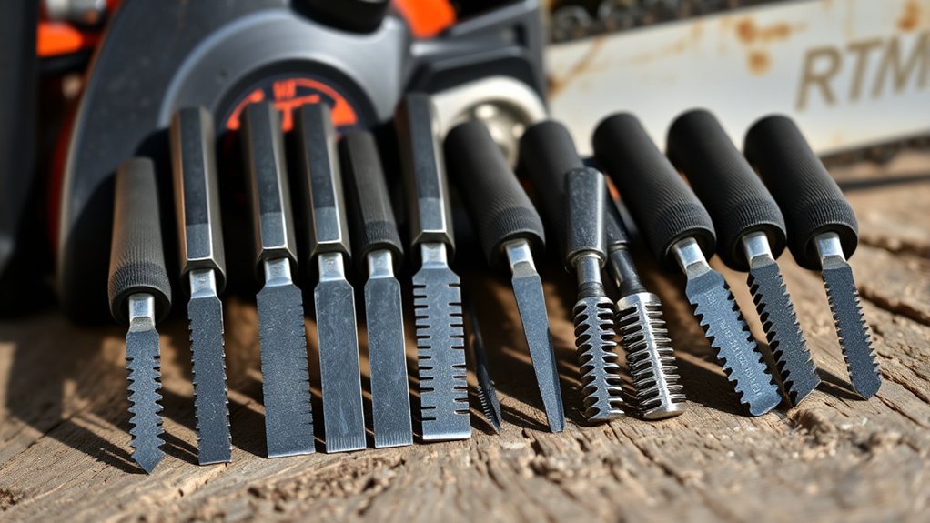 chainsaw file size guide