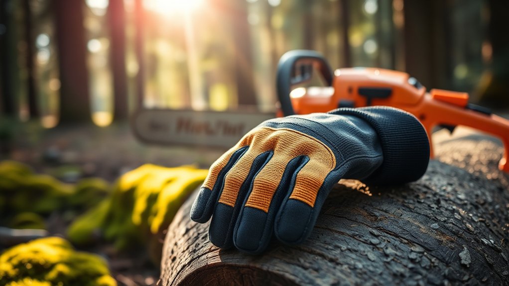 chainsaw gloves safety comfort durability