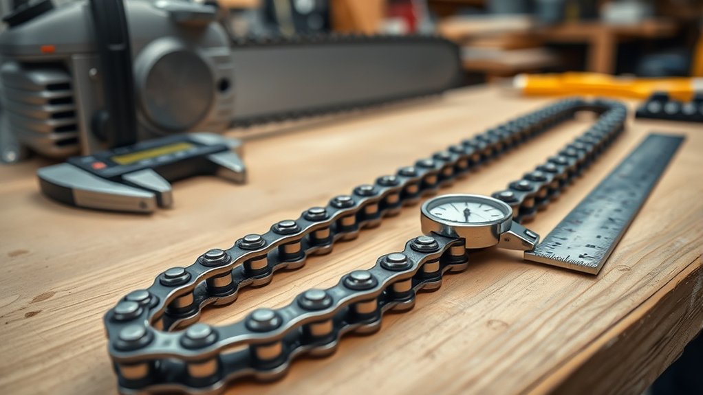 check chainsaw chain specifications