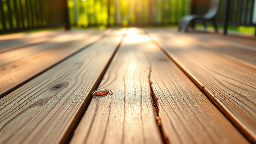 check moisture before staining