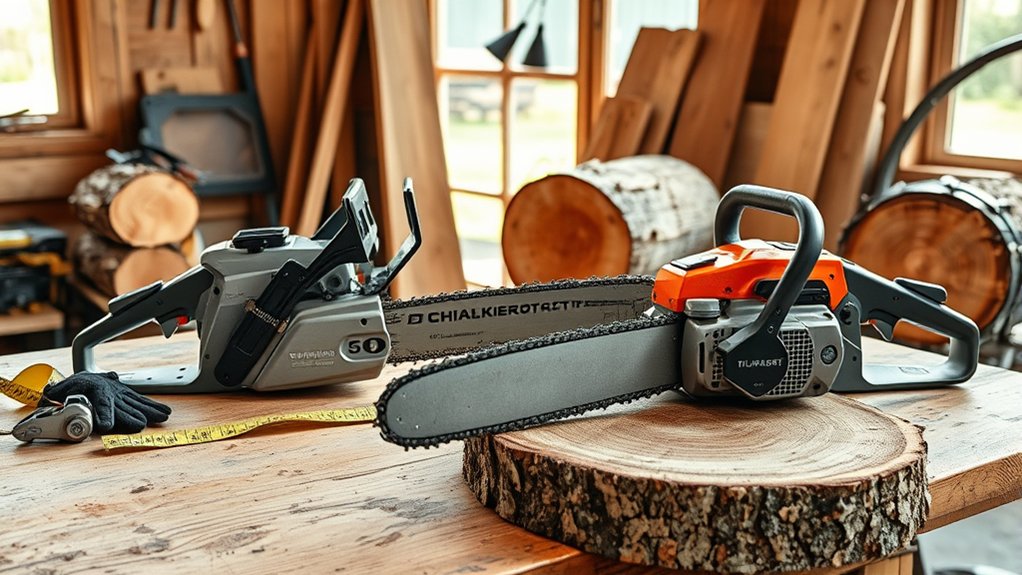 choose chainsaw size wisely