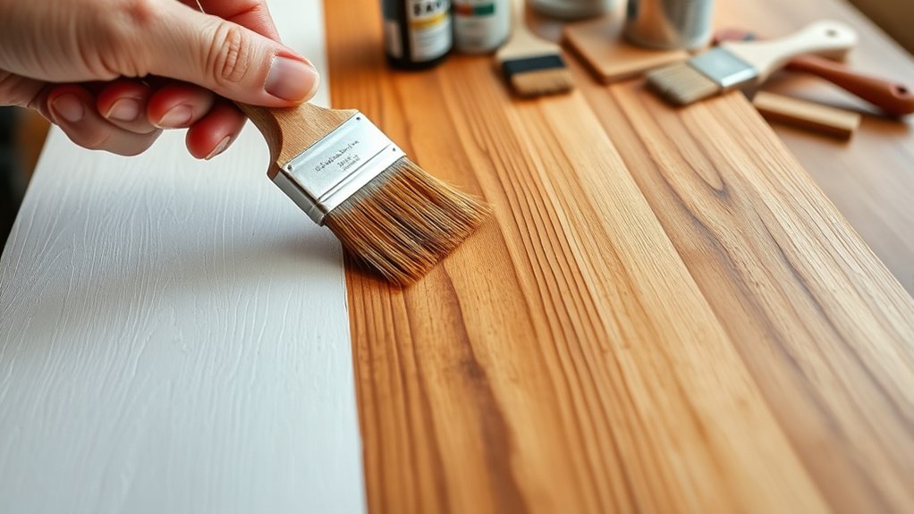 choose compatible water based topcoat