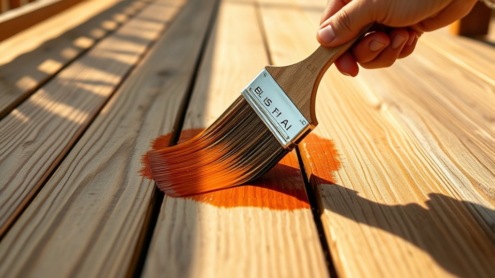 choose oil based stain