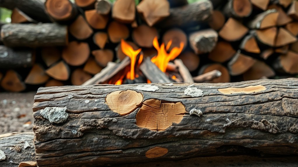 choose seasoned hardwood firewood