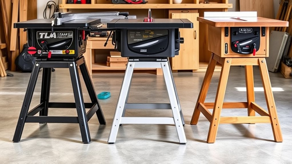 choosing a table saw stand