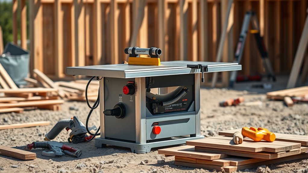 choosing a worksite table saw