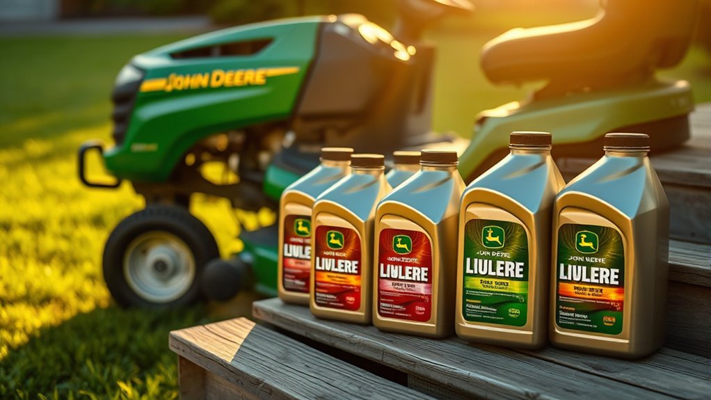 choosing appropriate mower oil