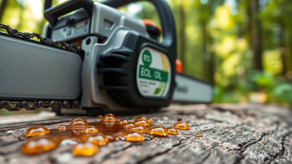 choosing chainsaw oil wisely