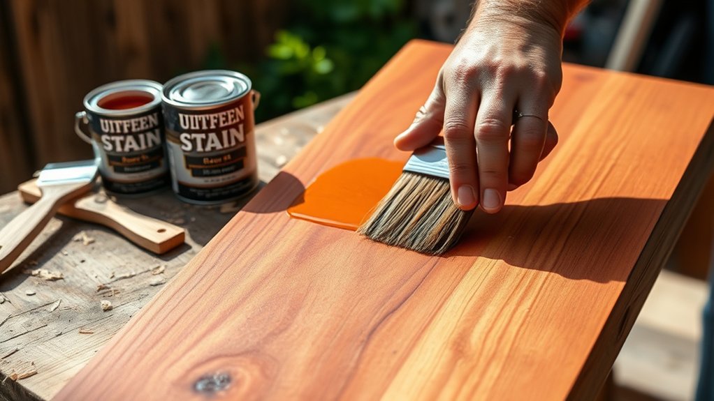 choosing durable cedar stains