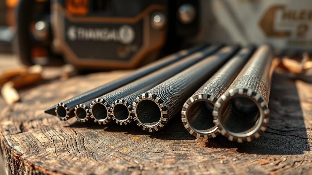 common chainsaw file sizes