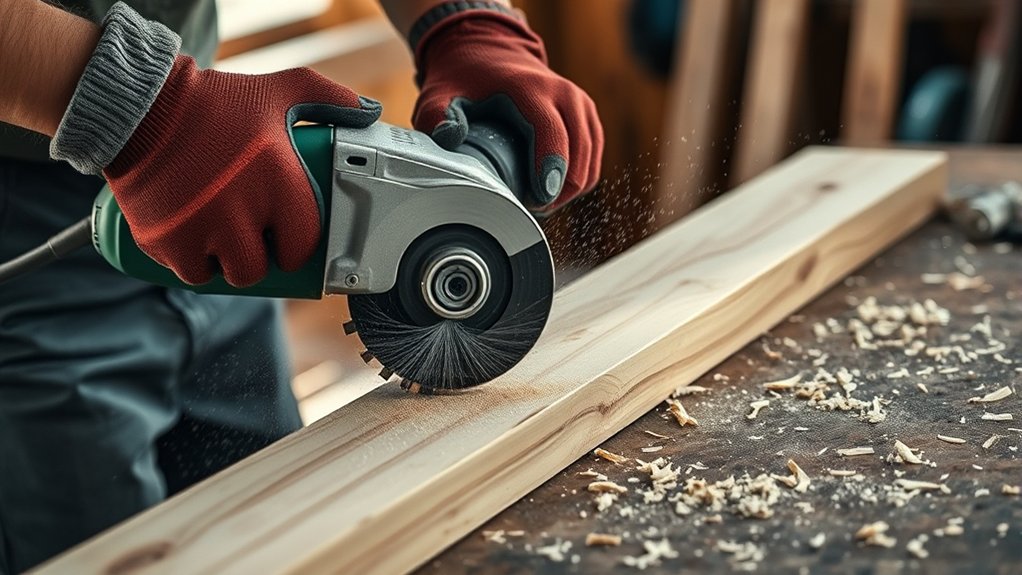 cut wood safely with precision