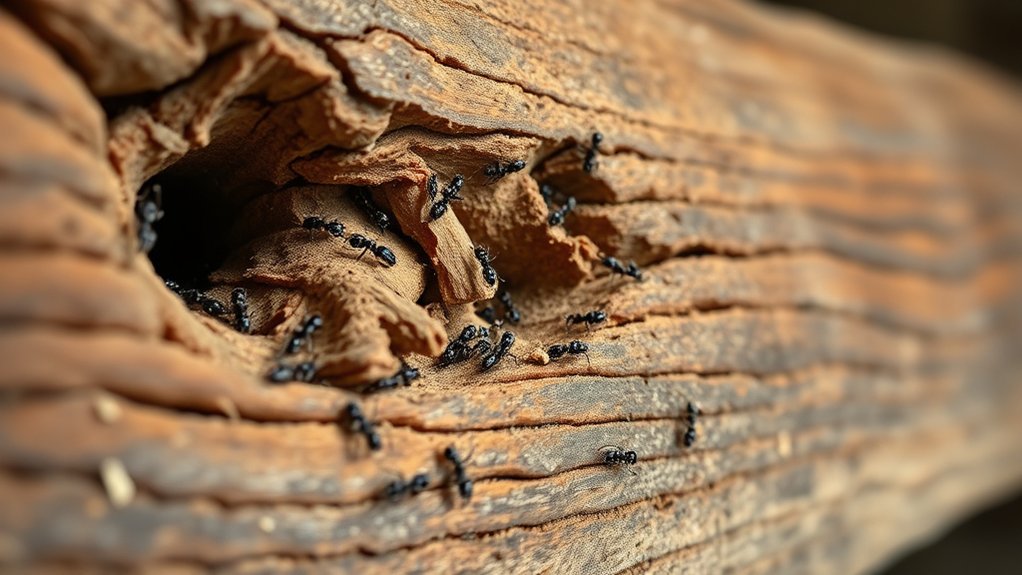 detecting carpenter ant damage