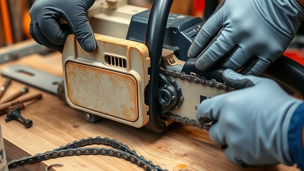 disengage brake release tension