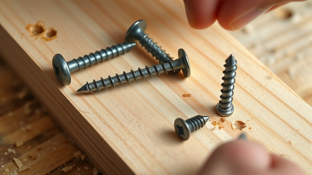 drywall screws for wood