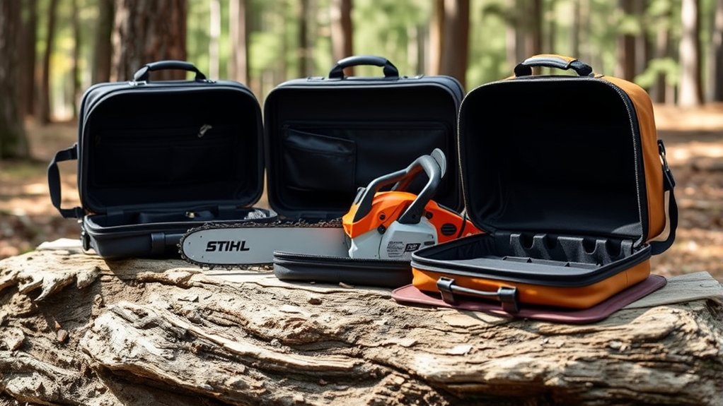 durable fitting waterproof chainsaw case