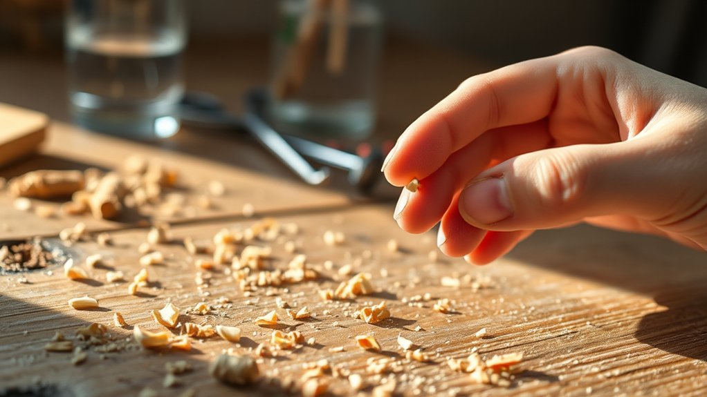 eating wood is unsafe