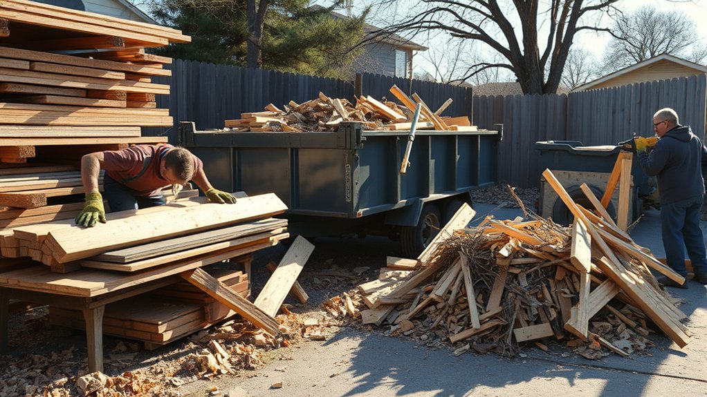 efficient wood waste disposal
