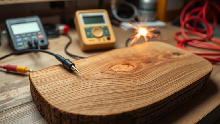 electricity and wood conductivity