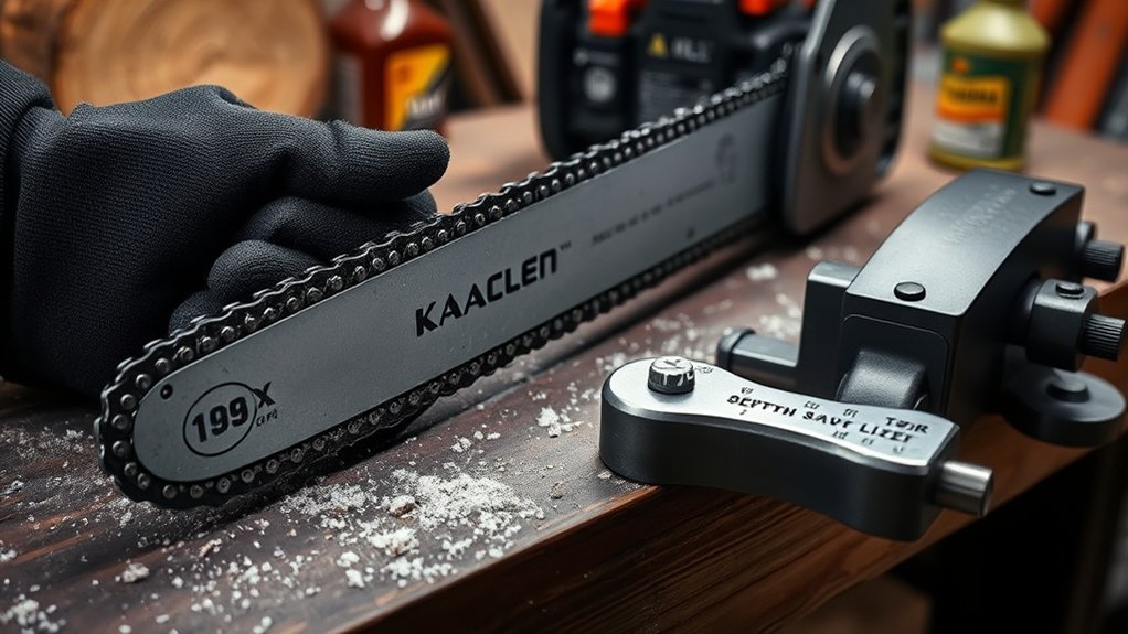 essential chainsaw sharpening tools
