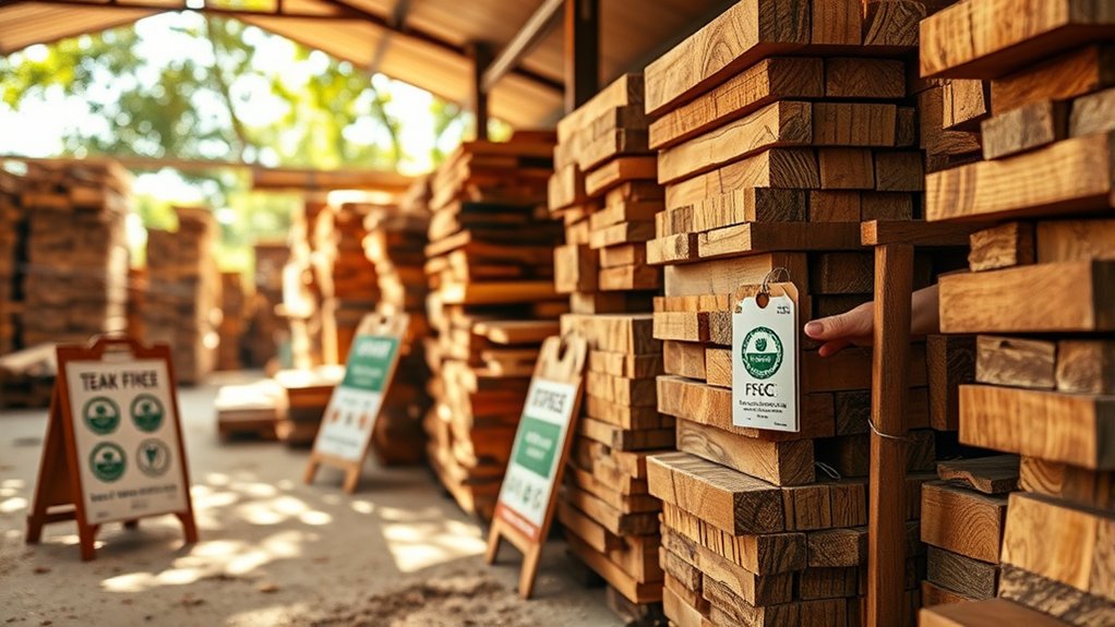 ethically sourced sustainable wood