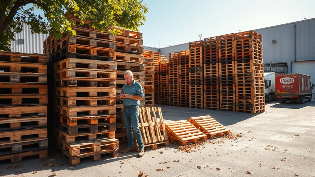 find free wood pallets