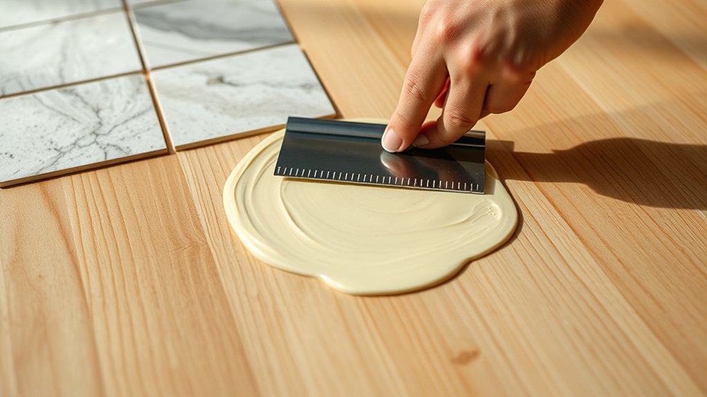 flexible adhesive for wood
