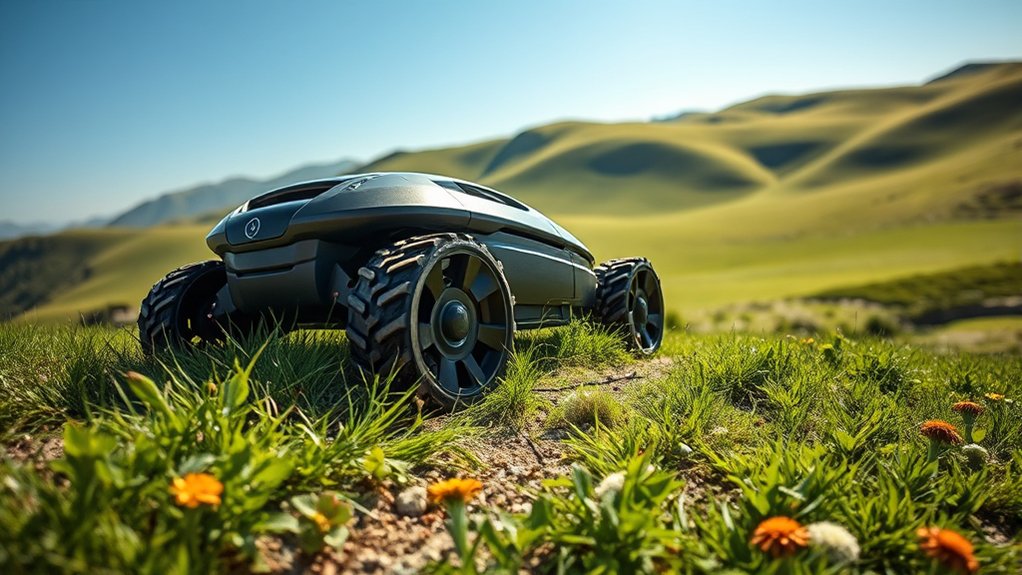 hill climbing obstacle detection battery