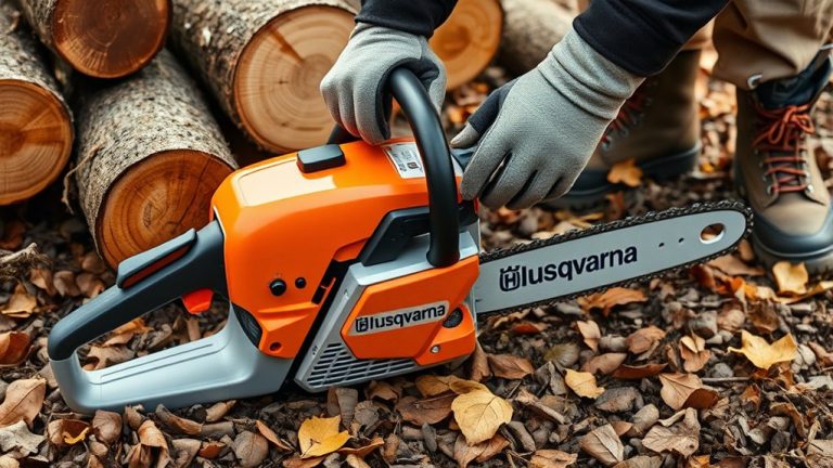 husqvarna chainsaw startup instructions