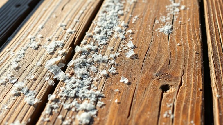 ice melt risks wood damage
