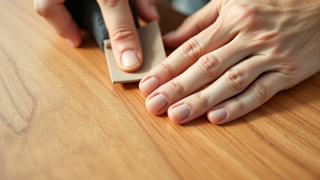 identify veneer before sanding